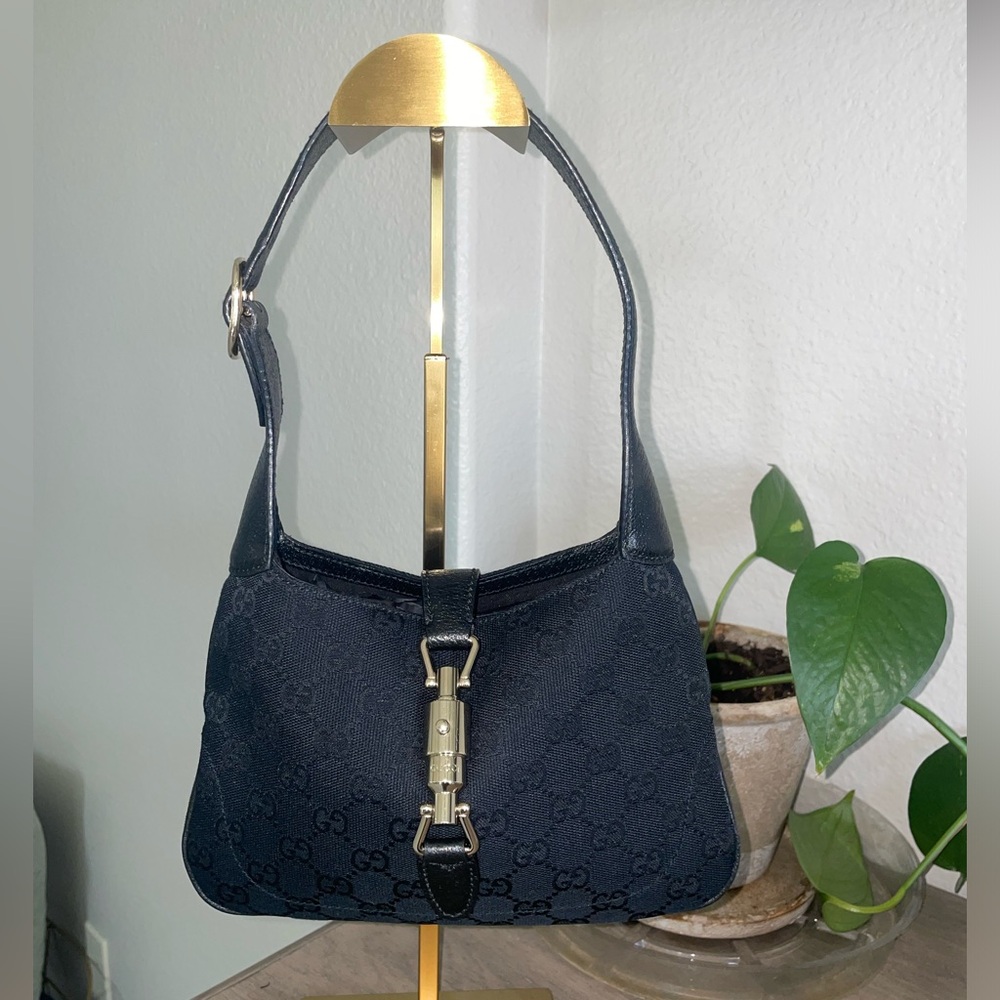 VINTAGE Mini Gucci Jackie with Gold Hardware